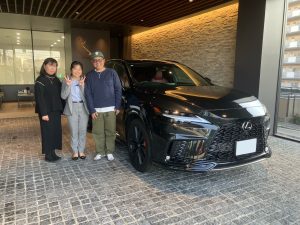 25y レクサス RX500h F SPORT Performance グラファイトブラックガラス
